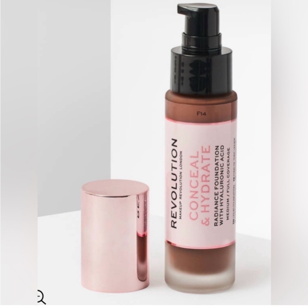 Revolution Conceal & Hydrate Concealer Med-Full Coverage F14